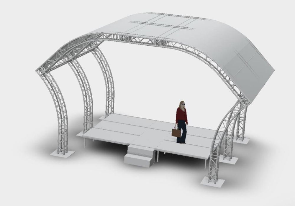 Оренда сцени, прокат сцени, сцена Львів, ферма, подіум, сцена