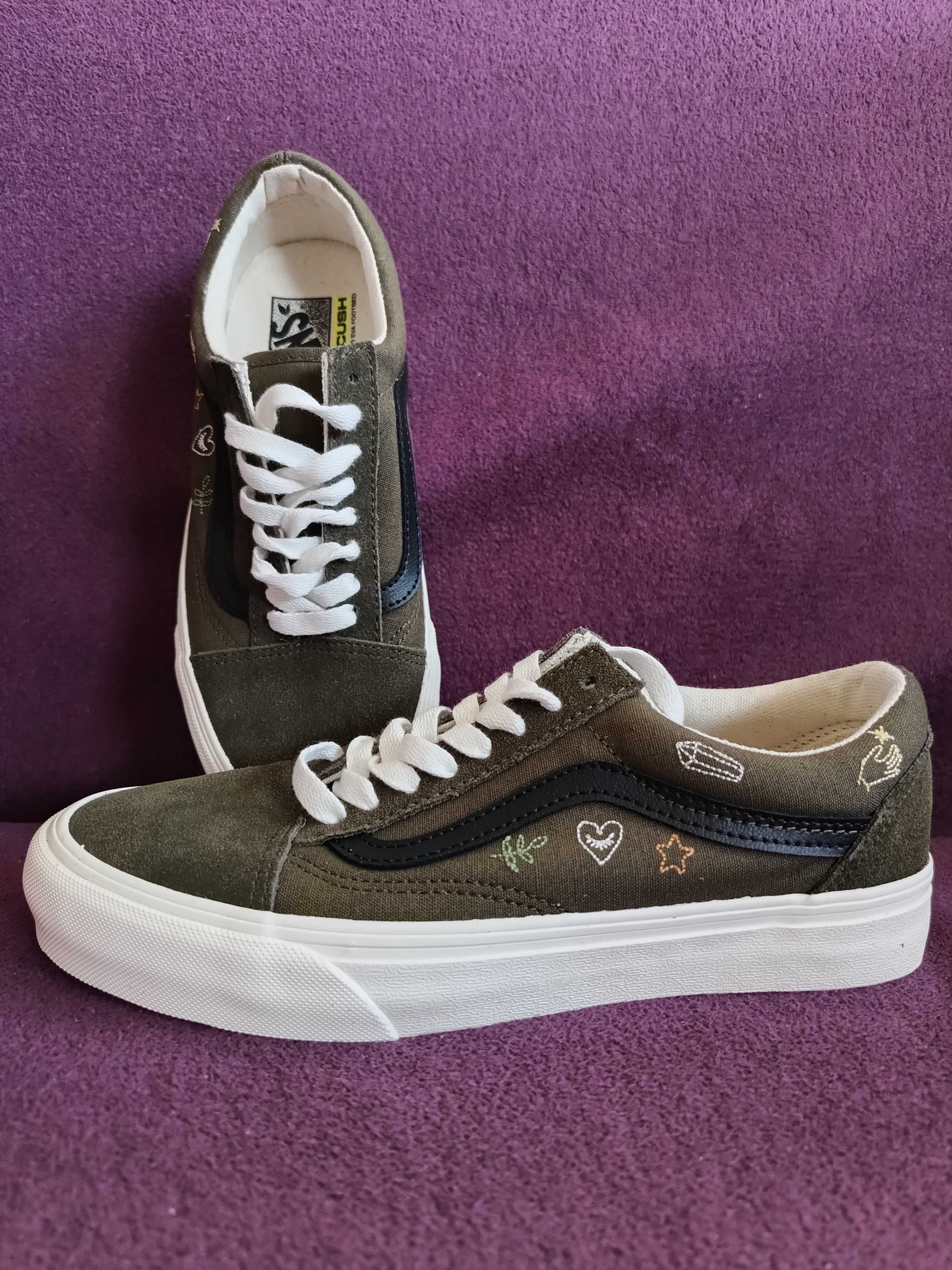 Vans Old Skool Vr3, oliwkowy, nowe,  rozmiar 39 (25cm)