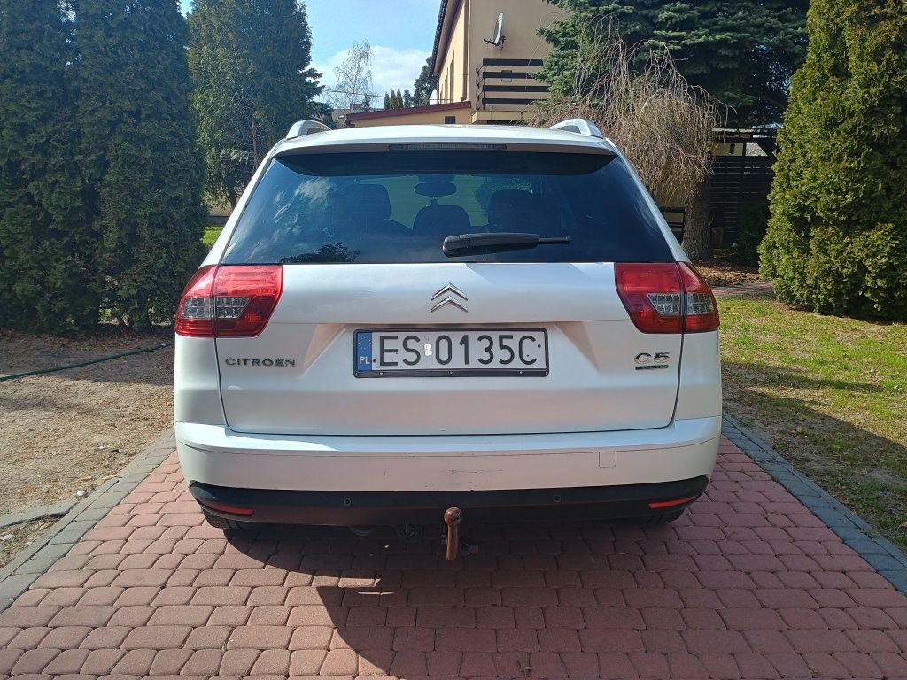 Citroen C5 biała perła