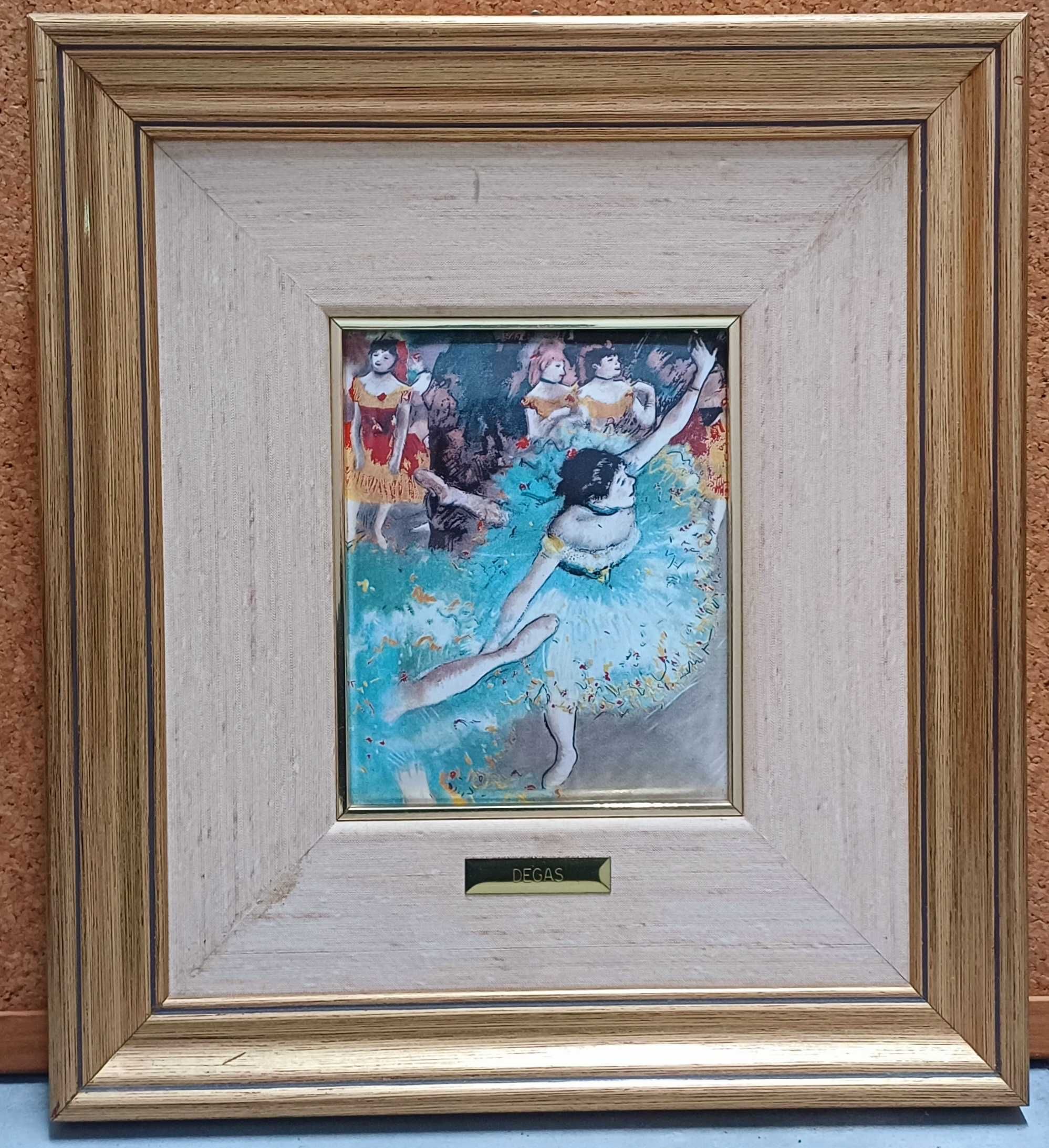 Quadros em esmalte pintado (6 unidades)