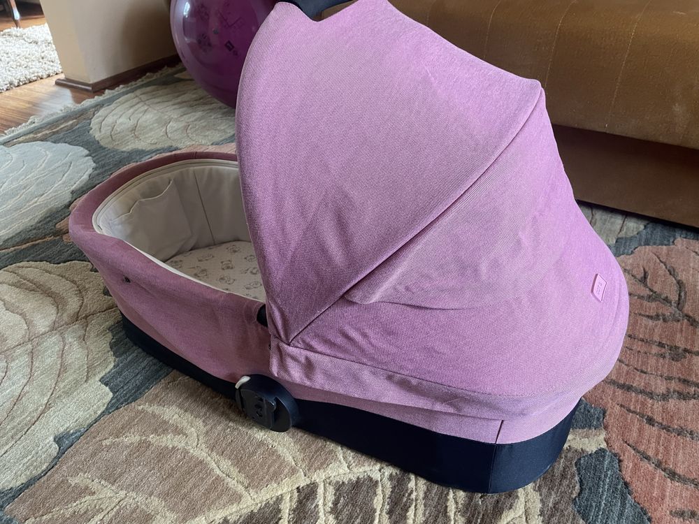 Gondola do Cybex balios S/lux kolor magnolia pink