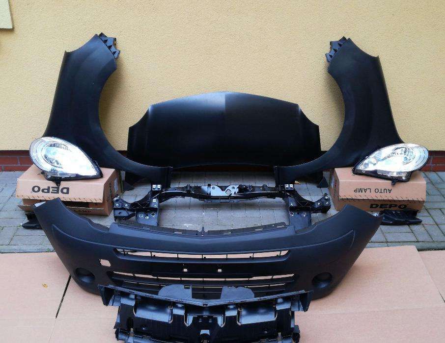 RENAULT KANGOO 2008 - nakładka grill atrapa pod znaczek