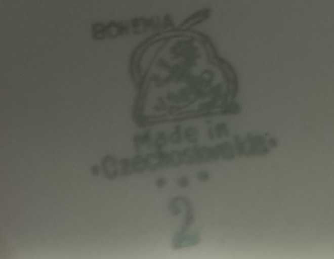 Serwis obiadowy z  la 60-tych na 12 osób