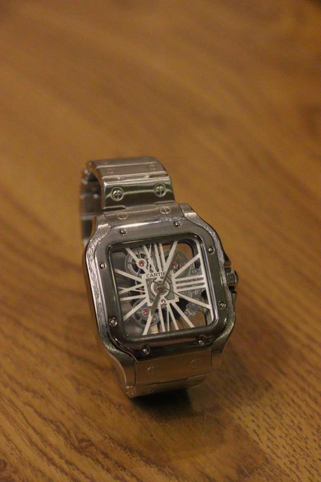 Relógio Cartier Santos Skeleton