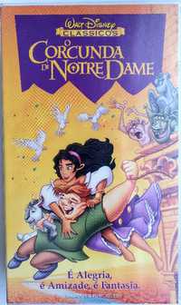 O Corcunda de Notre Dame - Walt Disney (em VHS)