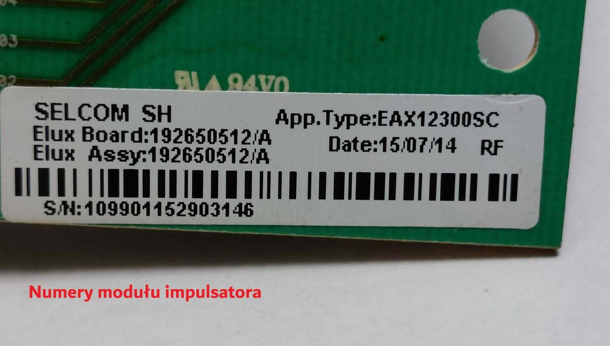 pralka Electrolux EWT1064EKW Części Elektrolux pralka ładowana od góry