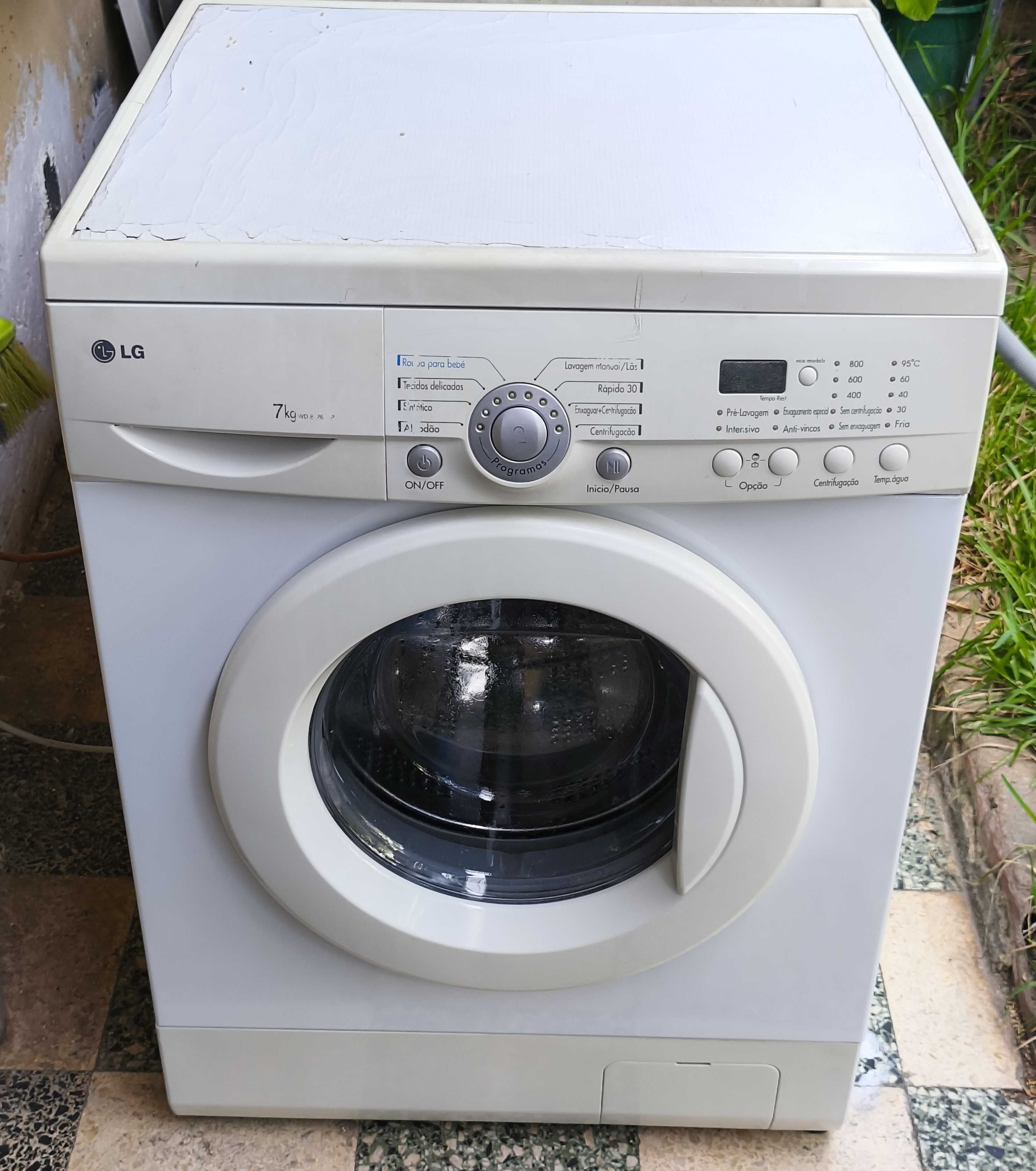 Máquina de Lavar Roupa LG 7 kg  (entrega)