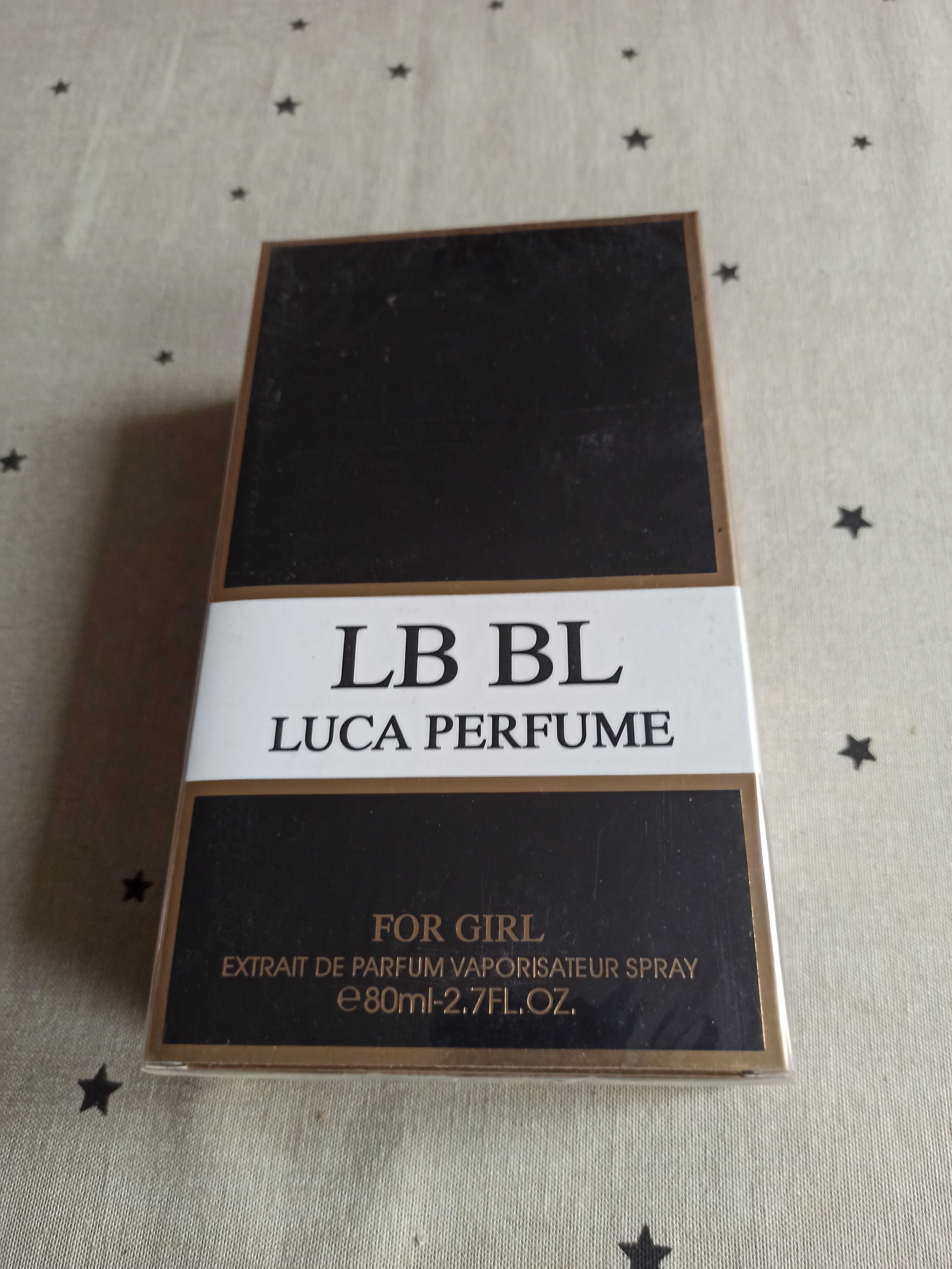 Perfumy LB BL Luca Perfume but szpilka 80 ml nowe, folia