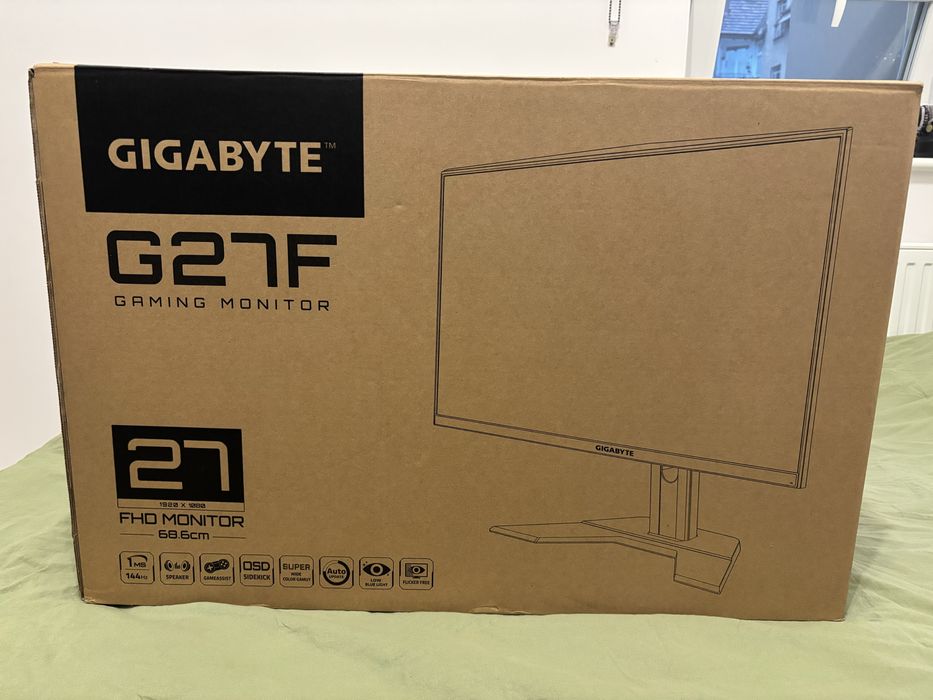 Monitor Gigabyte g27f 144hz 1080p