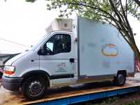 FOOD TRUCK - SKLEP Renault Master CAZAUX Auto Chłodnia Izoterma