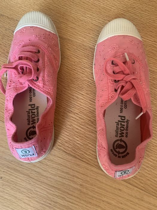 Sapatilhas rosa eco friendly