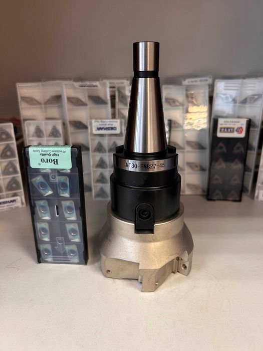 Głowica frezerska, frezowanie, BAP 400, APMT1604, Fi 80, 6T, NT30