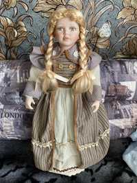 Фарфоровая кукла 65 см ,лялька