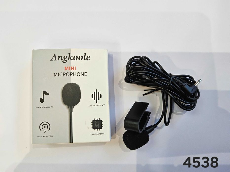 Mini mikrofon na jacka nowy (4538-23)