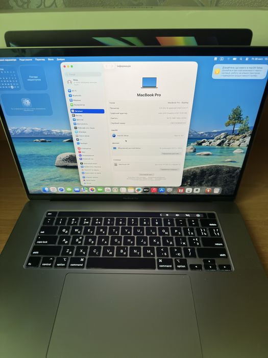 MacBook Pro 16  2019  512gb. 16 gb отличное состояние