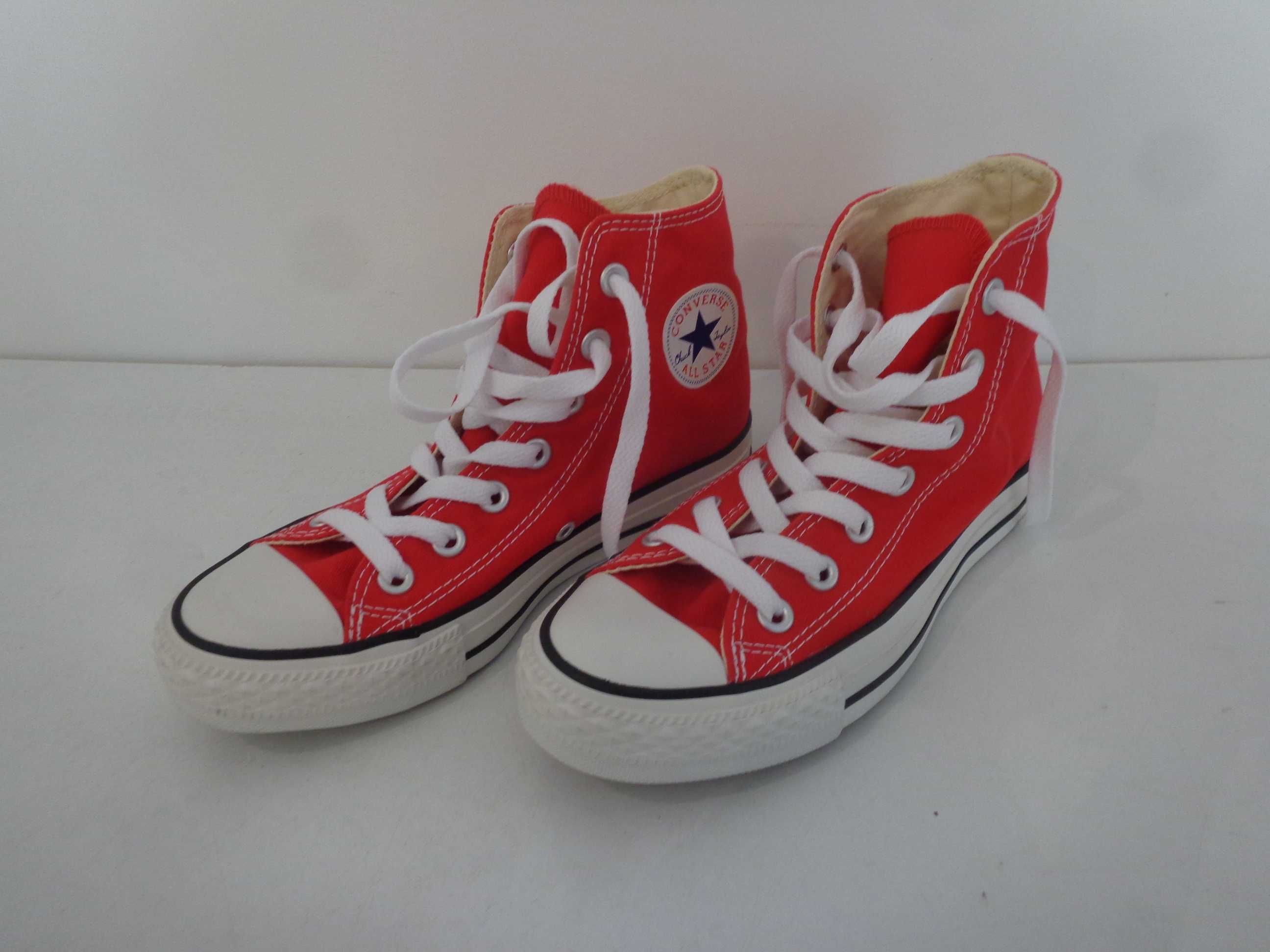 Czerwone trampki Converse All Star rozmiar 36