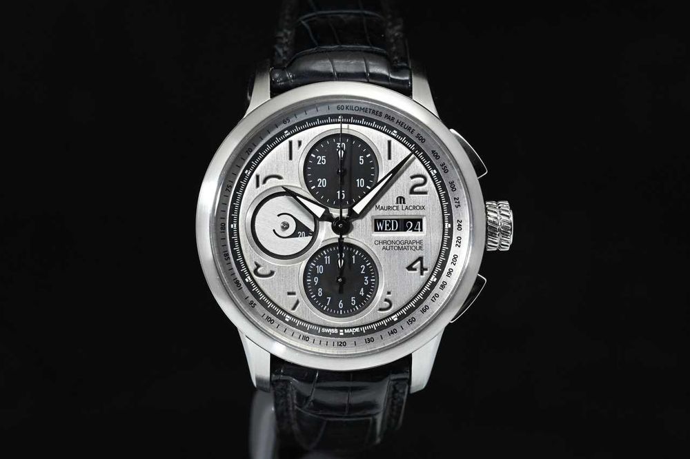 Maurice Lacroix zegarek męski Masterpiece Masterchrono MP6348