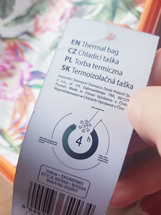 Nowa torba termiczna