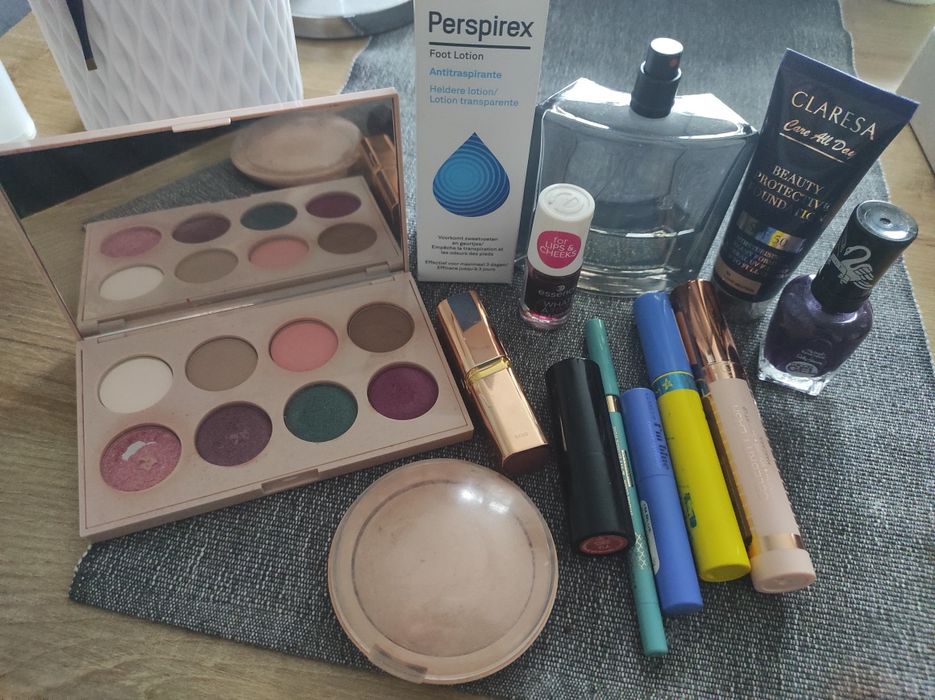 zestaw kosmetyków claresa,parze,Loreal, Eveline