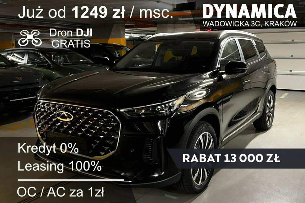 Chery Tiggo 8 PRESTIGE - 279KM - 1.5 T-GDI - Rocznik 2025