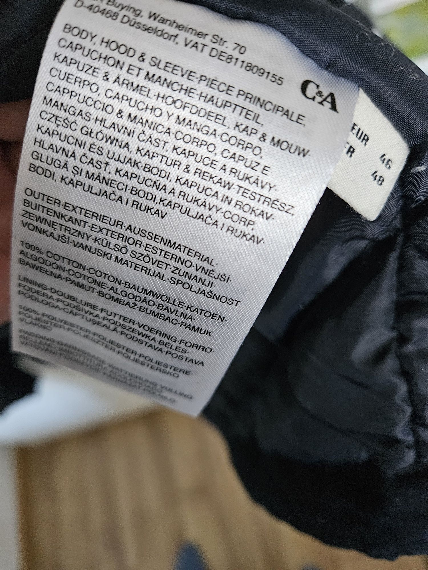 Parka ciążowa C&A Rozmiar 46