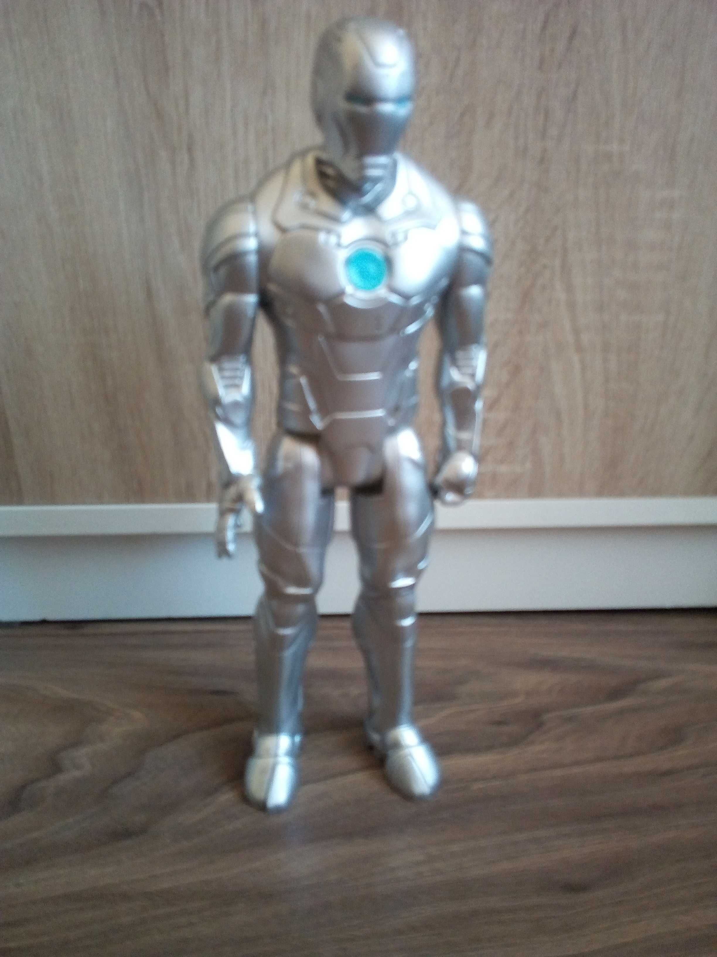 Figura Kapitan Ameryka, Spider-man, Robot Hasbro/Marvel 30 cm (zestaw)