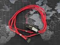 Kabel mini SAS SFF-8087 - 4x SATA 0,5M