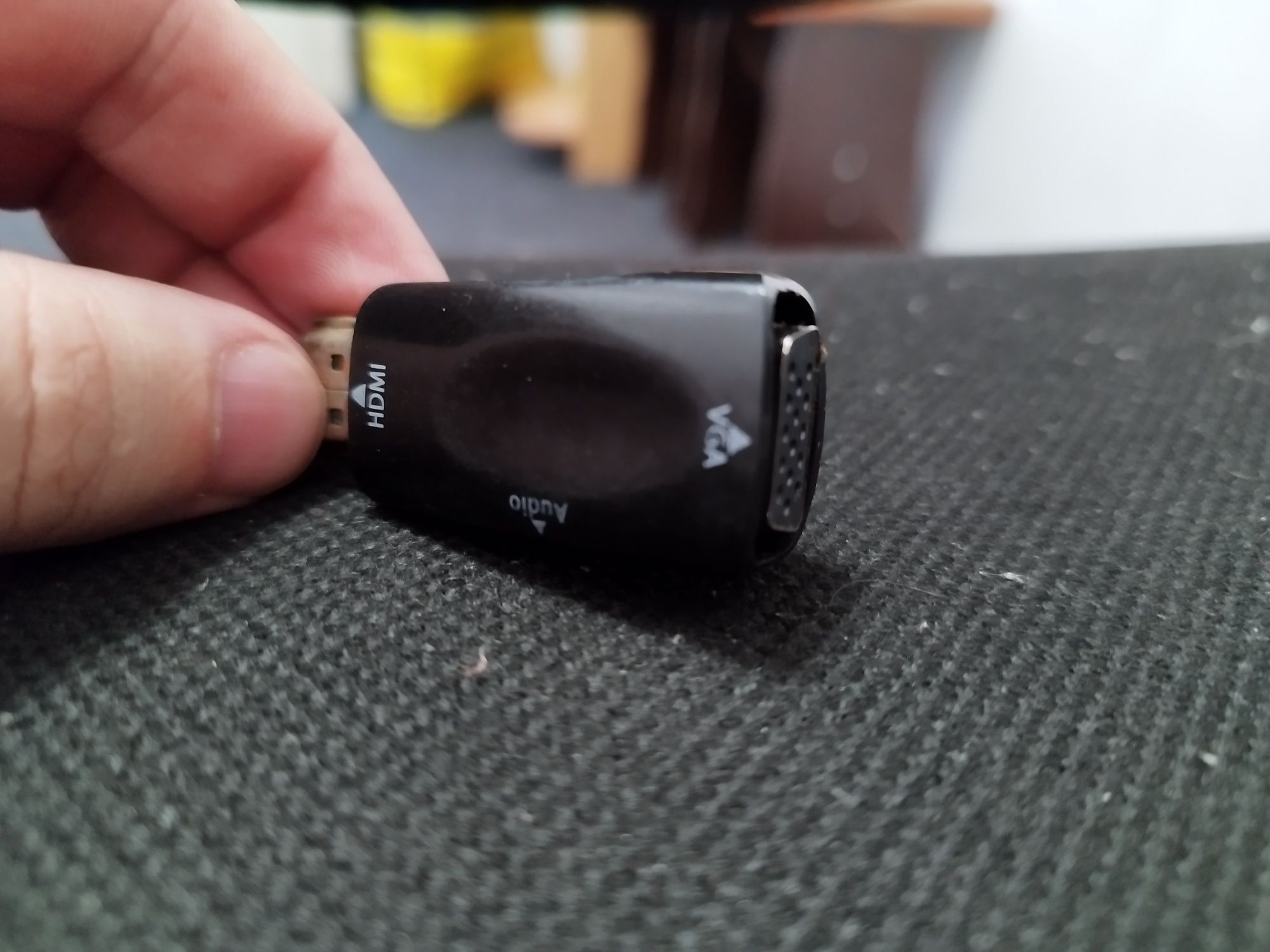 Перехідник з VGA to HDMI зі звуком