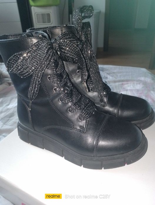 Kozaki zimowe dziewczęce rozm.34