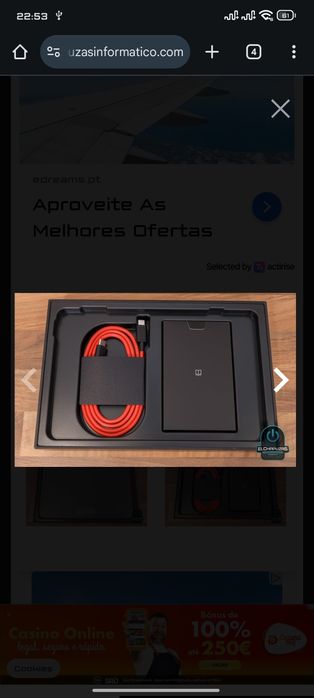 Vendo Red Magic astra 256 gb WI-FI como novo