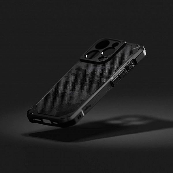 Etui Ringke Rugged Gear MagSafe na iPhone 16 Pro Max - czarny