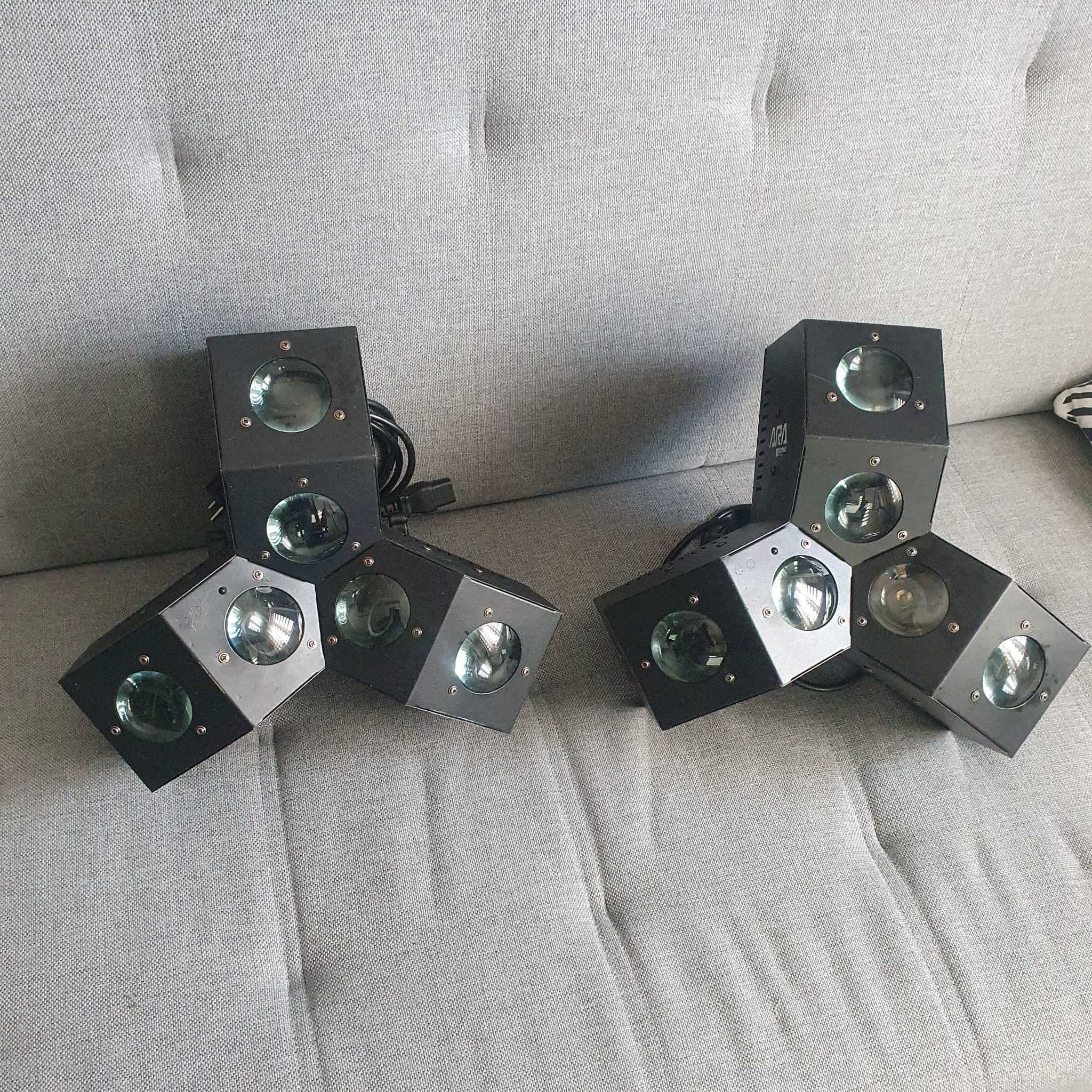 2 x DISC Efekt oświetlenia LED Cameo ARA Derby Matrix