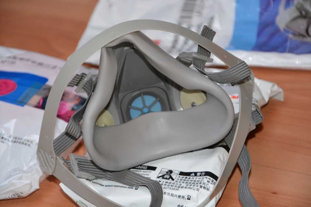 Maska lakiernicza 3M 6200 rozmiar średni 11 elementów