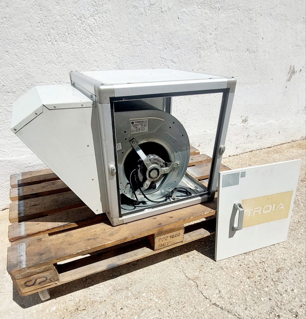 Ventilador extrator 2800 m3h Ar fumos tintas de estufas de pintura