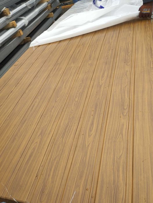 T7 ,blacha trapezowa, drewnopodobna