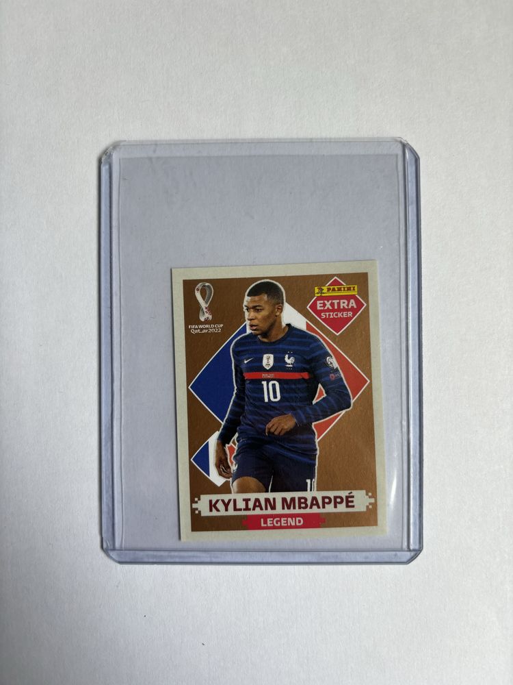 Kylian Mbappe Cromo Extra Bronze Panini World Cup 2022 Mundial