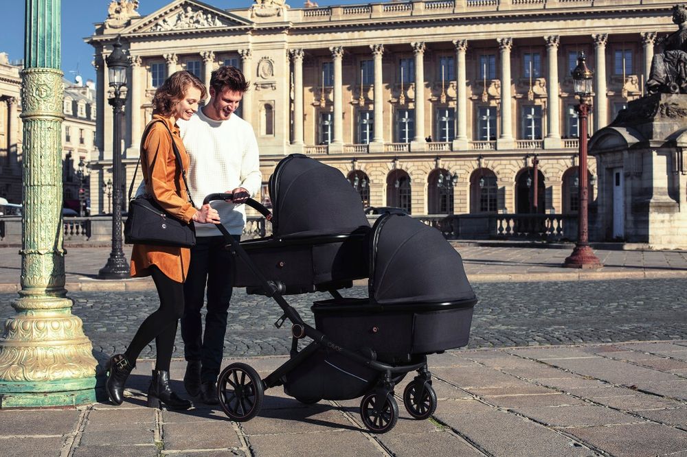 Коляски для двійні AVEC від Cavoe + Автокрісла Люльки Прогулянкові