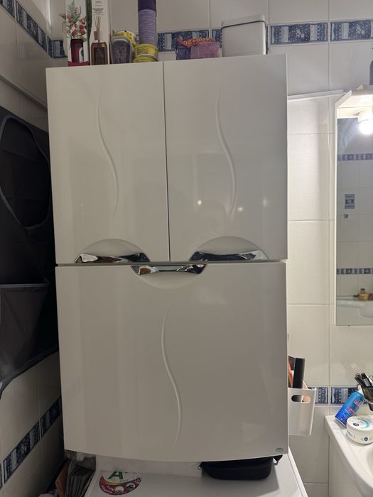 Шафа підвісна Аква Родос Глорія 60, шкафчик, тумбочка