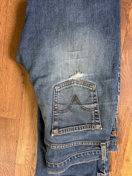 Levi's 751 spodnie męskie jeansy niebieskie W34 L32