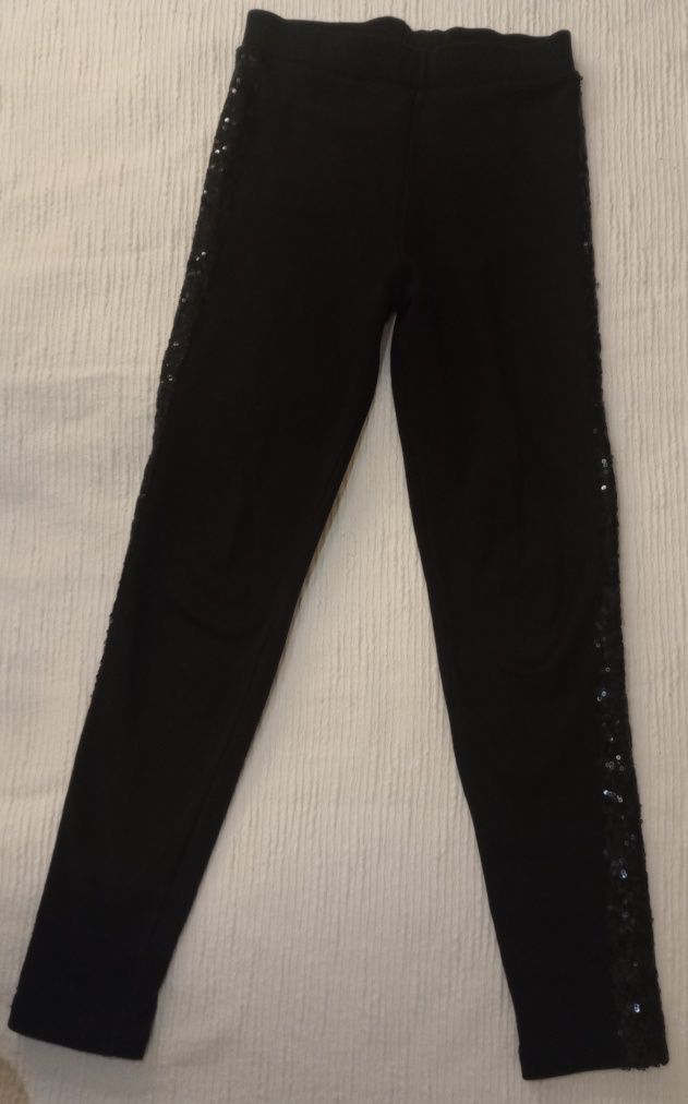 Legginsy getry ocieplane  r. 140