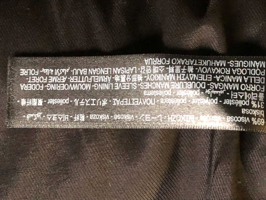 Czarny wełniany płaszcz damski oversize Massimo Dutti rozmiar L
