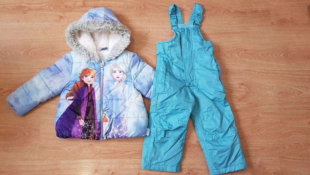 Зимняя куртка курточка зима и штаны штани полукомбез напівкомбінезон