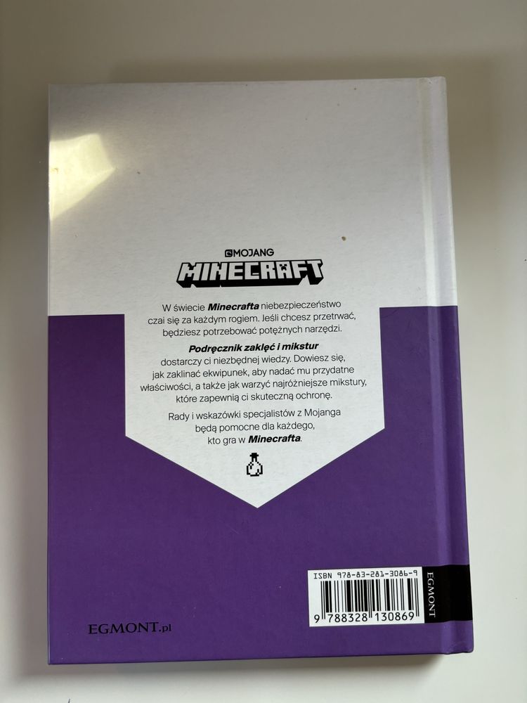 Minecraft podrecznik zaklęć i mikstur