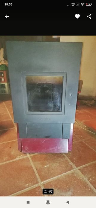 Piec peletowy -- z płaszczem wodnym do CO -- 10kW -- Wodtke Germany