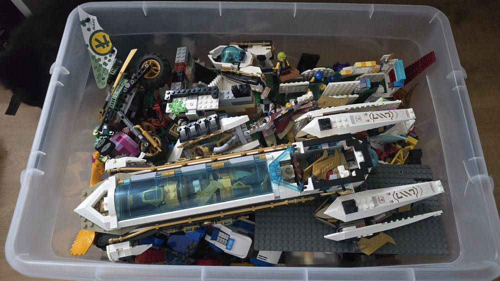 Mix lego ninjago i kompatybilne ninjago i inne 13kg