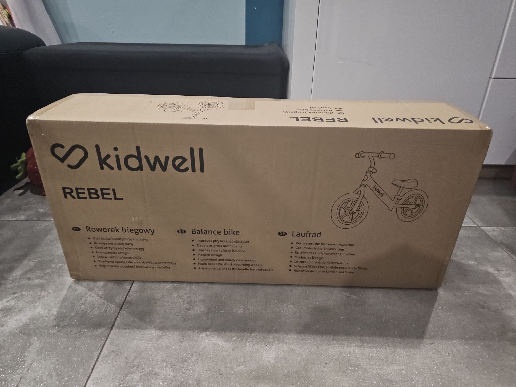 Rowerek biegowy Kidwell Rebel Nowy