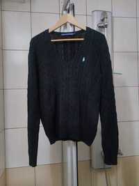 sweter bluza sportowa Ralph Konik L XL hoodie kangurka crewneck longsl