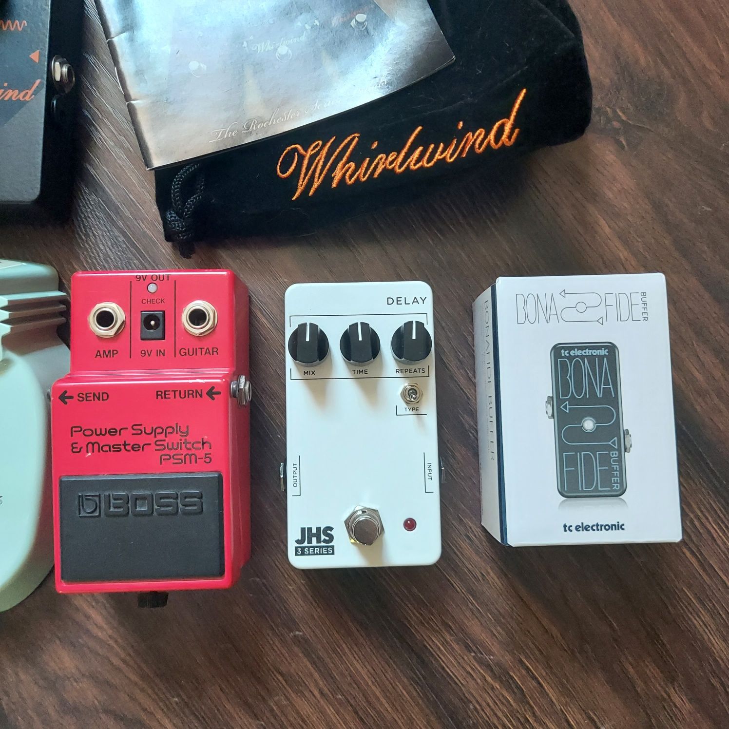 Педаль цифровий ділей JHS 3 series delay, 2 режими