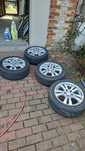 Koła alufelgi mercedes 195/55 r16 opona michelin z 17 roku