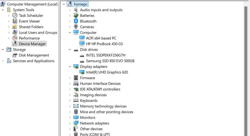 HP Probook 430 G5 i5/16GB/1TB
